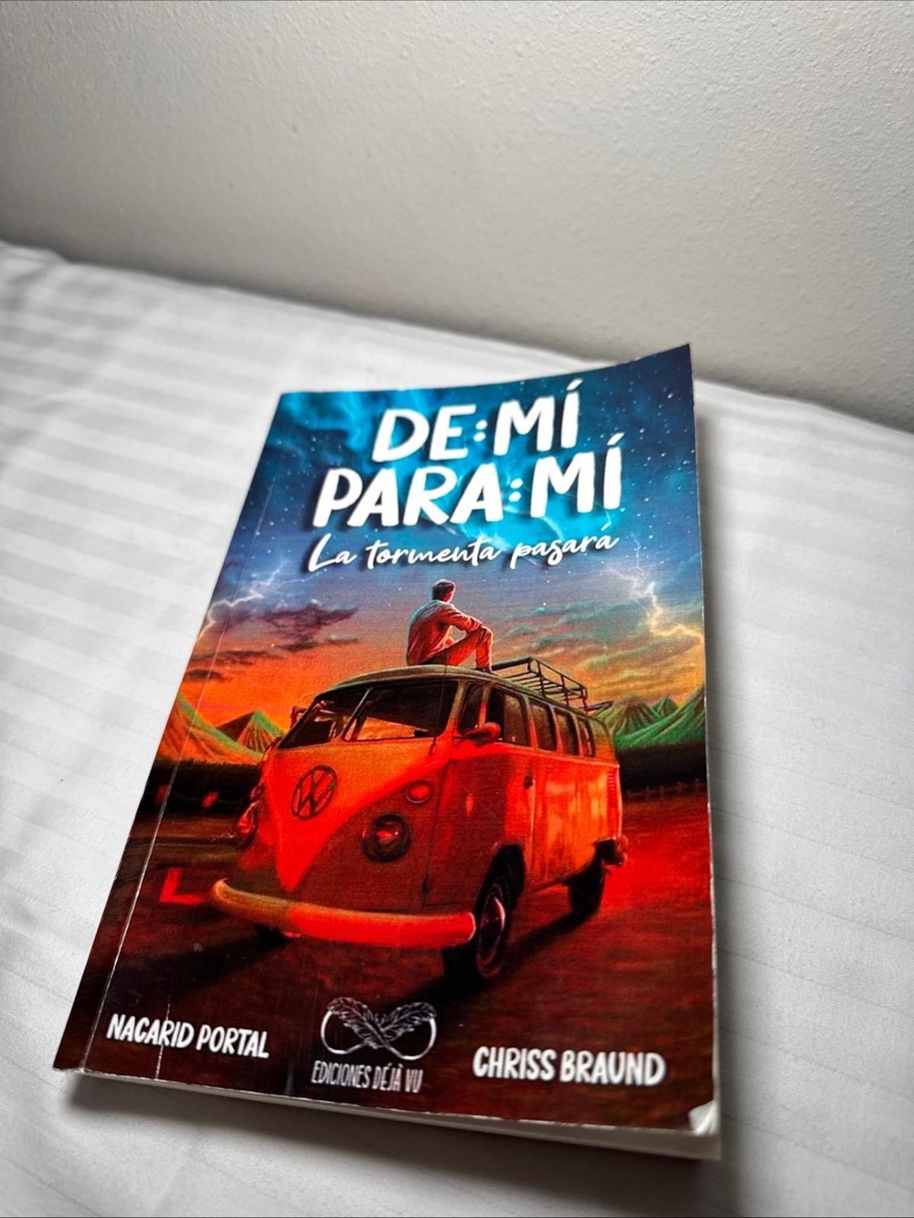 De: Mi Para: Mi - La tormenta pasará (Red Art Poster)